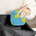 Fruit Lemons Blue Sanitary Napkin Storage Bag - Portable Period Pouch for Women and Girls - Multi-colored - Buy Online on GoSupps.com