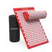 Earrings Spijkermat with massage cushion 68x42x2 cm - Acupressure mat including nail cushion and storage bag - Shakti Mat Red