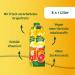 Buy Pfanner 100% Pink Grapefruit Juice (8 x 1L) Pure Grapefruit Juice No Added Sugar Refreshing Breakfast Beverage - Buy Online on GoSupps.com