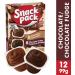 Snack Pack Chocolate & Chocolate Fudge Pudding Family Pack 12-Pack 99 gram Cups - Buy Online on GoSupps.com