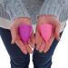 OVIO Menstrual Cup - Soft & Flexible 100% Medical Grade Silicone - Leak Free & Reliable - Regular Size with Travel Pouch - Buy Online on GoSupps.com