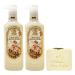 Bath & Body Works Frosted Cranberry 2 Pack Cleansing Gel Hand Soap Bundle with a Creamy Rose Bar Soap