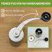 Hexomed Premium Stainless Steel Tablet Mortar & Splitter - Adjustable Pill Crusher for Adults Children and Pets - Efficient Medication Shredding Tool - Buy Online on GoSupps.com