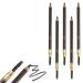 Long Lasting Waterproof Eyebrow Pencil in Dark Brown - 12H Sweat Resistant - 5 Colors Available - Buy Online on GoSupps.com