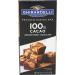 GHIRARDELLI Premium 100% Cacao Unsweetened Chocolate Baking Bar, 4 OZ Bar