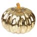 HOMSFOU Glass Jack-o-Lantern Pumpkin Decorations