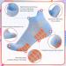 Buy Women's Sports Socks - 8 Pairs Sneakers Ankle Socks (Sizes 35-42) | Breathable Cotton Running Socks | Multicolor Padded Comfort - Buy Online on GoSupps.com
