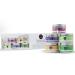 Absolute Aromas Epsom Bathing Salt Bundle Set - 5 x 300g Detox Lavender Mobility Relaxation | Magnesium Sulfate & 100% Pure Essential Oils - International Shipping - Buy Online on GoSupps.com