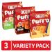 Cheez-It Puff'd White Cheddar 5.75oz Variety Pack - 34.5oz Case (6 Bags) - Bulk Kids Snacks - Baked Puffed Snack Crackers - Buy Online on GoSupps.com