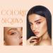 GABOX Sunset Orange Cosmetic Glitter Set 8 Jars Holographic Chunky Glitter Iridescent Sequin Flakes for Nail Body Face & Crafting - Buy Online on GoSupps.com