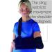 Ossur Shoulder Abduction Sling (Small) - Comfortable Support for Recovery | International Shipping Available - Buy Online on GoSupps.com
