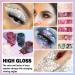 White Face Glitter Gel | Long Lasting Holographic Makeup & Hair Glitter for Halloween & Festivals - Buy Online on GoSupps.com