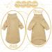 Pumyporeity Sphynx Cat Sweater | Soft Cotton T-Shirt Vest for Hairless Cats | Breathable & Skin-Friendly Clothing (Khaki Size S) - Shop Now! - Buy Online on GoSupps.com