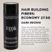 Toppik Hair Building Fibers - Dark Brown 0.97 oz | Thicker Hair Instantly - Buy Online on GoSupps.com