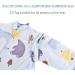 Chilsuessy Baby Sleeping Bag with Detachable Long Sleeves | 2.5 Tog Wearable Blanket for Winter | Blue Polar Bear Design | 2-4 Years - Buy Online on GoSupps.com