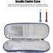 Insulin Cooler Travel Case - Waterproof, Good Capacity, Easy Open EVA Diabetes Pen Carrying Case for Travel - Flower Design - Buy Online on GoSupps.com