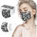 ZQP 100PCS Disposable Face_Mask Valentine's Day Face_Masks for Adult Heart Shaped Design 3Ply Breathable Anti-Dust Safety Pr-otection with Elastic Earloop & Nose Bridge 100PCS A1124-35 - Buy Online on GoSupps.com