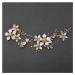 SWEETV Gold Bridal Headband - Flower Wedding Hair Vine for Women - Buy Online on GoSupps.com