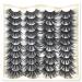 False Eyelashes 20 Pairs Long Faux Mink 25mm Lashes Pack 6D Wispy Dramatic Fake Eye Lashes Volume Thick Big Strip Eyelashes Bulk GD POLULASH 6D long 25mm