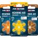 ANSMANN Hearing Aid Batteries Pack of 120 Size 10 Yellow Zinc Air Hearing-Aid Suitable for Hearing Aids Sound Amplifier - 1.45V Mercury Free - Buy Online on GoSupps.com