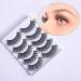 OpSwiheny 3D Faux Mink Lashes - Handmade Black Fluffy False Eyelashes 5 Pairs - Buy Online on GoSupps.com