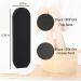 Stainless Steel Pedicure Foot File Refill Pads - 40 Pieces, Coarse-Fine Double Sided Foot Rasp Pads for Callus Removal, 20pcs 180 Grit + 20pcs 120 Grit - Black - Buy Online on GoSupps.com