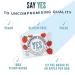 Yes Bar Snack Bar - Strawberry Coconut, 6-Pack (1.4 oz Each) | Healthy Snack Option - Buy Online on GoSupps.com