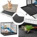 Tababao Large Bird Cage Inserts - 30 Pre-Cut Water-Absorbing Mats for Pets Birds & Rabbits (45.7 x 50.8 cm) - Buy Online on GoSupps.com