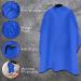 King Midas Empire Professional Salon Cape - Waterproof Anti-Static & Stain Resistant - Snap Closure - Blue - Buy Online on GoSupps.com