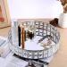 Sparkly Crystal Vanity Tray - Large Silver Mirror Jewelry Organizer for Makeup and Perfume Display - Decorative Bathroom Home Decor - Buy Online on GoSupps.com