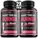 Kinpur Pharma Night Time Fat Burner for Women - Weight Loss Supplement, Appetite Suppressant - Premium Weight Loss Pills for Women - Metabolism Booster - Natural Plant Extract 60 Capsules (Pack of 2)