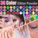 Milai Dipping Powder Nails Set - 12 Colors 72W UV/LED Lamp & Nail Cutter | Best Acrylic Nail Starter Kit for 3D Nail Art & Design - Buy Online on GoSupps.com