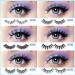 MAGEFY Faux Mink Eyelashes Variety Pack with Eyebrow Grooming Kit - 30 Pairs, 6 Styles | Natural to Dramatic Volume, 3D False Lashes - Buy Online on GoSupps.com