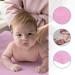80x50 cm Pink Baby Changing Mat Terry Cover with Raised Edges - Soft and Durable - Buy Online on GoSupps.com