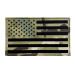 5x3 inch Large Infrared IR US USA American Flag Patch Tactical Vest Patch Hook-Fastener Backing (Multicam)