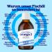 Arctic Blue Omega 3 Fisch l 150 ml - Hochdosiert mit DHA EPA & Vitamin D - Kein R lpsen oder Fischgeruch - MSC-zertifiziert - Orangengeschmack - Buy Online on GoSupps.com
