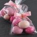 EinsSein 10 pieces box of dragees for weddings baptisms baby showers with chocolate almond dragees already filled pink Bonbonni