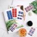 JERCLITY 4th of July Nail Wraps - Patriotic American Flag Nail Strips with Nail File - Buy Online on GoSupps.com