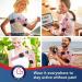 Doctor Developed Shoulder Support/Shoulder Strap/Shoulder Brace single & Doctor Written Handbook - Relief For Shoulder Injuries Arthritis Sprains & More (Pink) - Buy Online on GoSupps.com