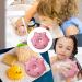Stronrive Children's Bath Sponge - Children's Bath Shower Scrubber Ball - Highly Absorbent Scrubber Cleaning Tool for Dormitory Travel Hotel Bathroom and Home Pink - Buy Online on GoSupps.com
