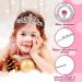Girls Crystal Tiara Crown Headband Set - 24 Pieces Rhinestone Princess Tiaras for Wedding, Prom, Birthday Party - Silver Heart Design - Hair Jewelry - 12 Styles - Buy Online on GoSupps.com