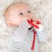 Ryan and Rose Cutie Teether Rattle - Red | Baby Teething Toy - Buy Online on GoSupps.com
