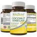 Coconut Vinegar Capsules  Powerful Apple Cider Vinegar Alternative, Nutrient Dense from Coconut Sap, Rich in Minerals, 17 Amino Acids, Low Glycemic, Keto-Athlete-Diet Friendly, 120 Capsules