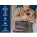BEPER P203TFO001 Electrical Hot Water Bottle - Max Temp 58 C No Water Fill Safe Protective System (Black) - 1 Piece - Buy Online on GoSupps.com