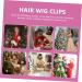 minkissy 3 Pairs Wig Girl Hair Bows Kids Headdress Multi Colors Kids Hair Extensions Hair Extension Barrettes Colored Ponytail Hair Clips Issue Card To Weave Toddler High Temperature Wire - Buy Online on GoSupps.com