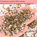 Dowarm 1440 Pieces SS4 Flatback Rhinestones 1.5MM Mini Flatback Nail Crystal Rhinestones for Craft Nails Dance Costumes Flat Back Nail Rhinestones Non Hotfix Rhinestones (SS4 / 1.5MM Bright Gold) - Buy Online on GoSupps.com