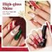 MIZHSE Christmas Gel Nail Polish Set 6 Colors Sparkle Green Glitter Gold Silver Gel Polish Dark Green Dark Red Gel Polish Kits Soak Off Nail Art Manicure Home New Year Christmas Day Gifts for Women 1- Christmas Gel Polish - 6PCS (290) - Buy Online on GoSupps.com