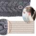 VEEJION Women Knitted Headbands - 4 Piece Winter Headband Set with Buttons for Face Mask - Ear Warmer Hair Bands in Assorted Colors - Buy Online on GoSupps.com