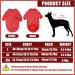 Warm Dog Sweater - Fleece Hoodie for Small & Medium Dogs | Cozy Winter Pet Coat for Corgis Bulldogs & Bichons (L/35cm) - Red - Buy Online on GoSupps.com
