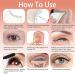 USB Rechargeable Heated Eyelash Curler with Applicator Tool - 3 Heating Modes for Natural and Long Lasting Curl - Orange - Buy Online on GoSupps.com